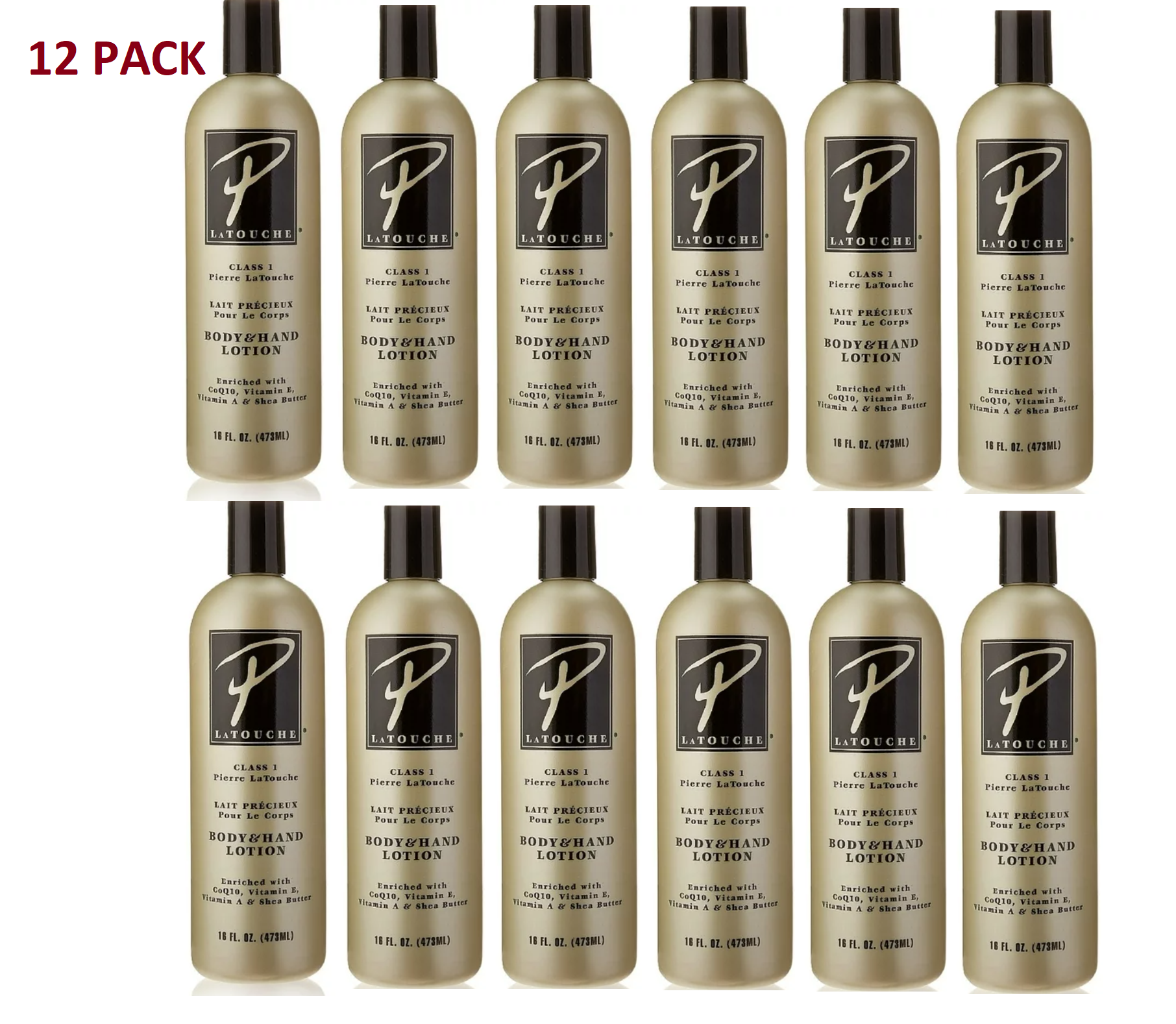 P. Latouche Body & Hand Lotion 16 oz. (Case of 12)